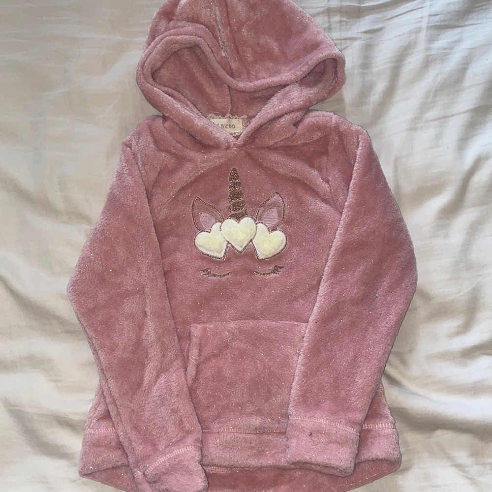 ✨GLITTER UNICORN HOODIE✨